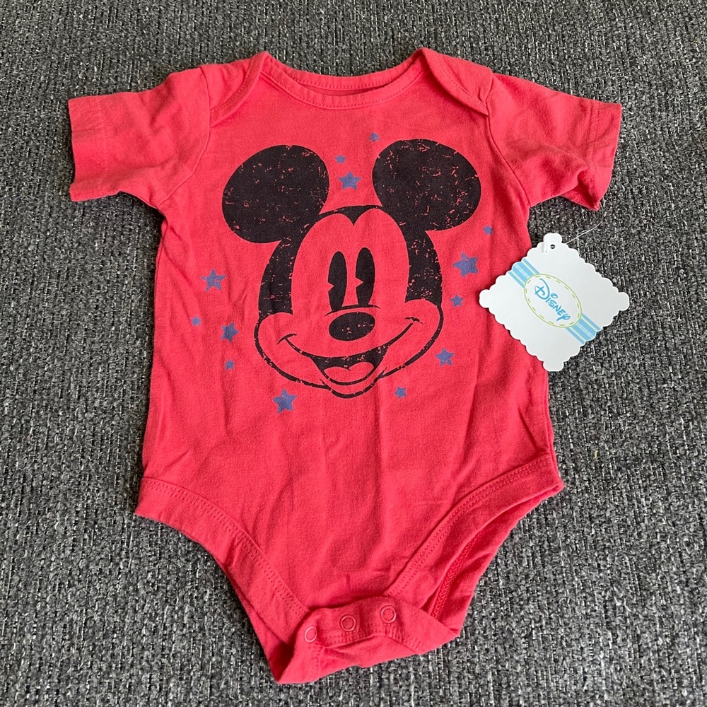 6m Disney Mickey Onesie